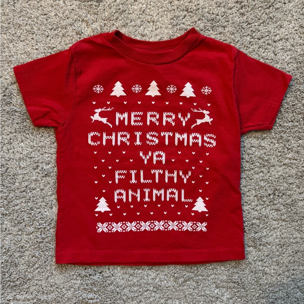 Home Alone Merry Christmas Ya Filthy Animal Holiday T-Shirt